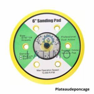 Latimo Plateau de poncage adaptateur 150mm ART02966