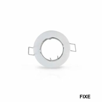 Spot fixe rond satine