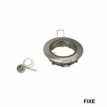 Spot plas mr16 rond 112 noir