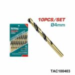 TOTAL 10 foret hss 4mm TAC100403
