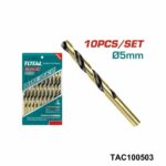 TOTAL 10 foret hss 5mm TAC100503