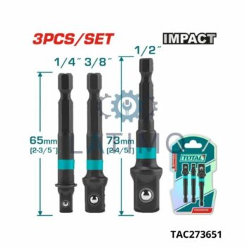 TOTAL Adaptateur pour douille a choc TAC273651