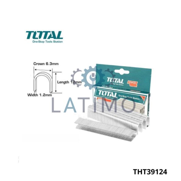 TOTAL Agrafes 12mm THT39124