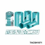 TOTAL boite scie a cloche 7 pcs bi métal TACSH1071