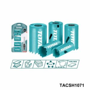 TOTAL boite scie a cloche 7 pcs bi métal TACSH1071