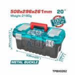 TOTAL Caisse a outil 20″ TPBX0202