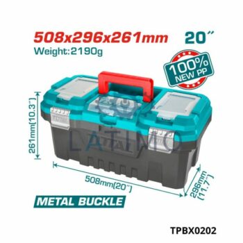 TOTAL Caisse a outil 20″ TPBX0202