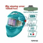 TOTAL Casque soudage 100x67mm TSP9103