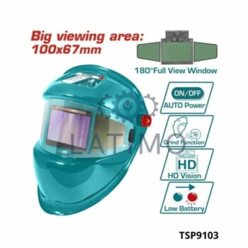 TOTAL Casque soudage 100x67mm TSP9103