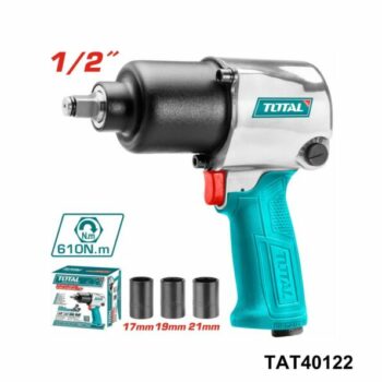 TOTAL cle a choc pneumatique 1/2″ TAT40122