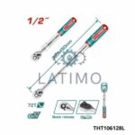 TOTAL Cle a cliquet extensible 1/2 THT106128L
