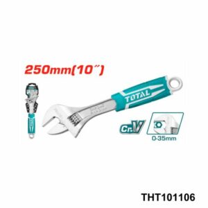 TOTAL cle a molette 10″ THT101106