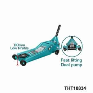 Total cric 3 tonne rouleur crocodile THT10834