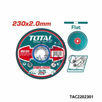 TOTAL Disque a tronconner 230mx2.0mm TAC2202301