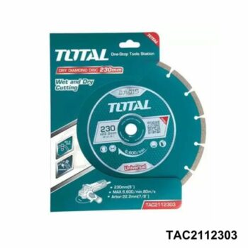 TOTAL disque diamant 230 mm x 22 mm TAC2112303