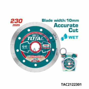 TOTAL Disque diamant humide 230mm TAC2122301