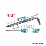 TOTAL Douille en L 300mm THLHD12121