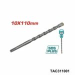 TOTAL foret sds plus 10 x 110mm TAC311001