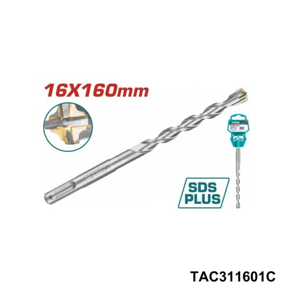 TOTAL foret sds plus 16 x 160mm TAC311601C