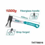 TOTAL hache 1kg THT798016