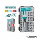 TOTAL Jeu 47 embouts de tournevis TACSD30476