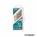 TOTAL jeu de 8 forets helicoidaux hss TACSD0801