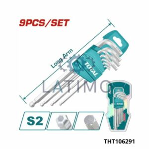 TOTAL Jeu de cle male 1.5-10mm THT106291