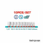 TOTAL jeu de douilles 1/2 THT121101