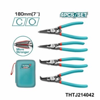 TOTAL Jeux 4 pcs pinces circlips THTJ214042