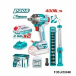 TOTAL marteau perforateur 600w a/b 20v + 3m TRHLI201681