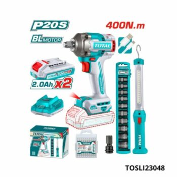 TOTAL marteau perforateur 600w a/b 20v + 3m TRHLI201681