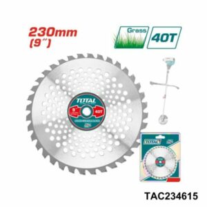 TOTAL Lame disque debrousailleuse 230mm TAC234615