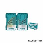 TOTAL lot de forets 16 pcs TACSDL11601