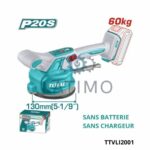 TOTAL Machine vibreur 60kg 20v sans batterie sans chargeur TTVLI2001