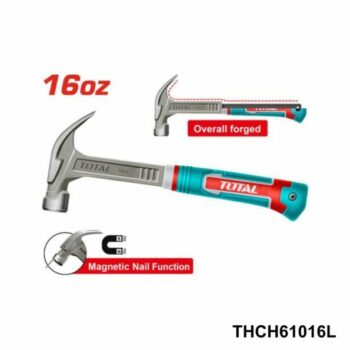 TOTAL marteau magnetique arrache clou 450g THCH61016L