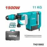 TOTAL marteau perforateur sds max 1500w 11kg TH215002