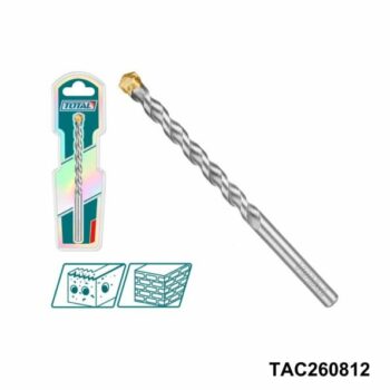 TOTAL meche beton 8x120mm TAC260812