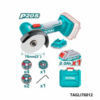 TOTAL polisseuse sans fil 180mm + sac TAPLI20181