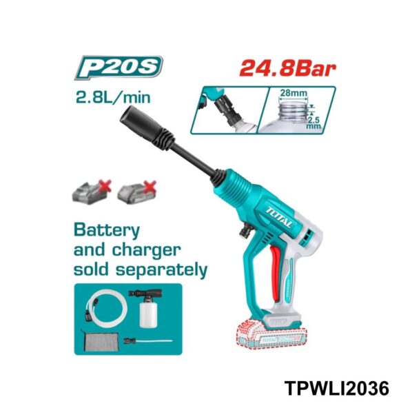 TOTAL Meuleuse d’angle 125mm 1100w + variateur TG110125565