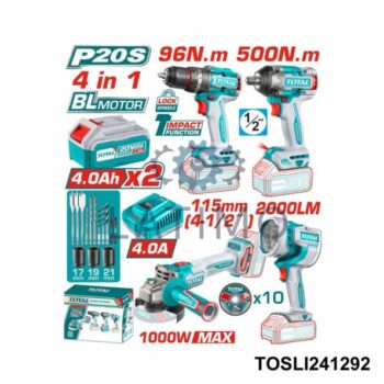 TOTAL chargeur demarreur 12v-24v TBC2201