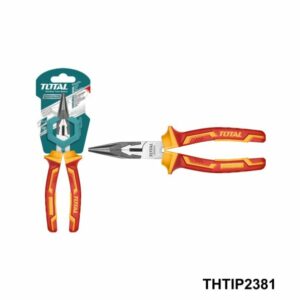TOTAL pince a bec long isole haute tension 1000v 200mm THTIP2381