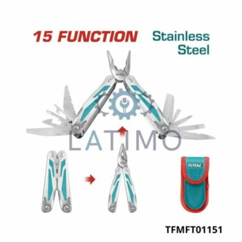 TOTAL Pince multifonctions pliable TFMFT01151