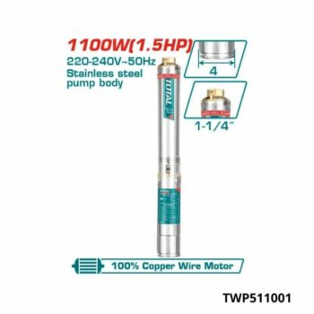 TOTAL Pompe a graisse pneumatique 30l THT118302