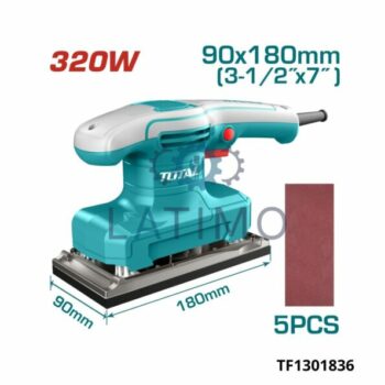 TOTAL perceuse a percussion 13mm 810w + jeu de charbon 13mm TG1081316