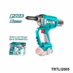 TOTAL cle a choc 850nm avec 2 batteries 20v 4ah TIWLI2085