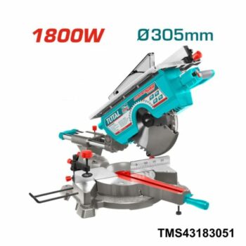 TOTAL scie a onglet 1800w 305mm avec table TMS43183051