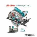 TOTAL kit visseuse et cle a choc TOSLI230702