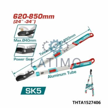 TOTAL Secateur telescopique alum 850mm THTA1527406