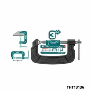 TOTAL serre joint bois 3″ 75mm THT13136