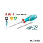 Total brosse coupe metallique avec ecrou 75mm TAC32031